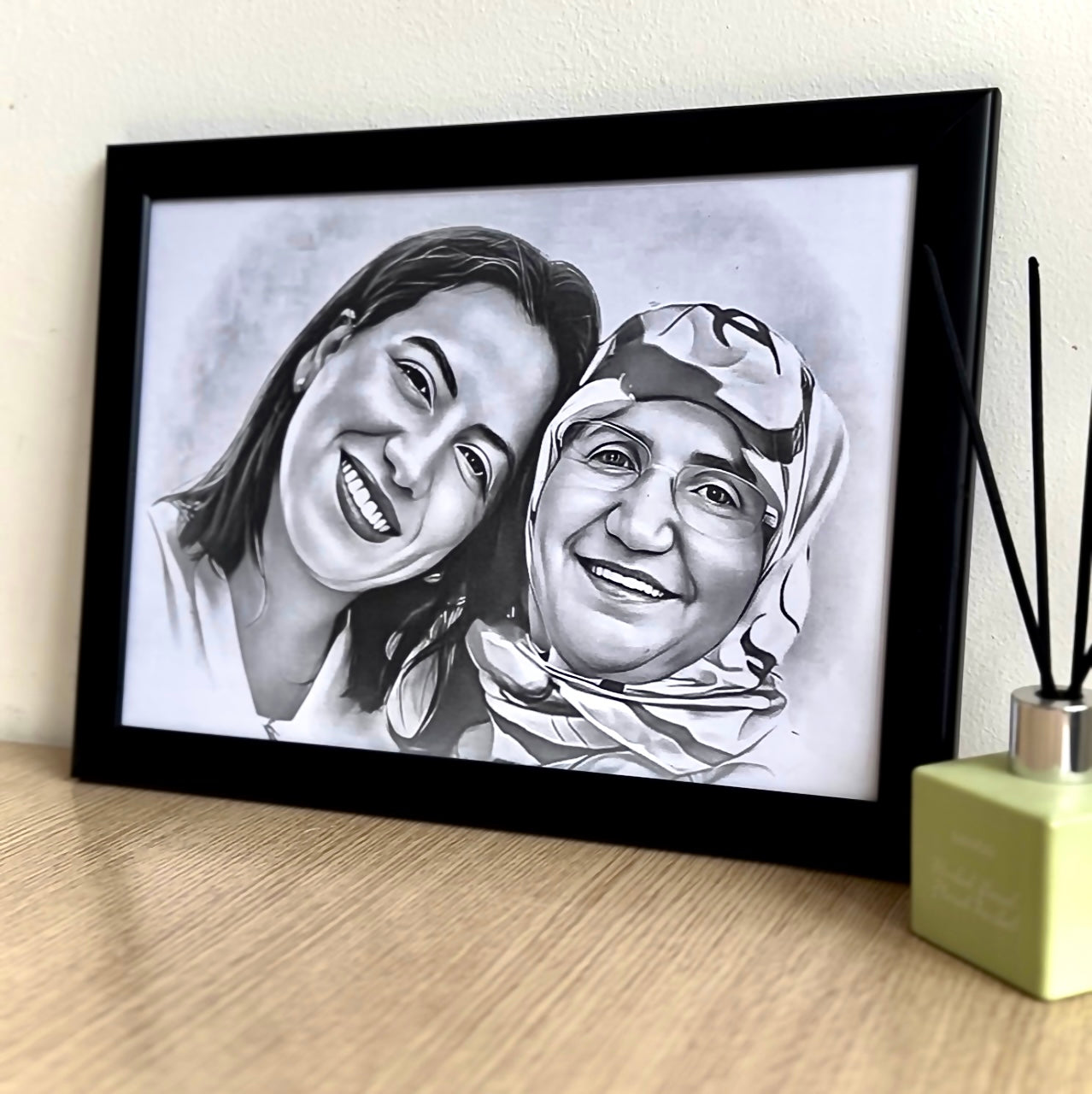 لوحة فنية بورتريه - Tableau Portrait